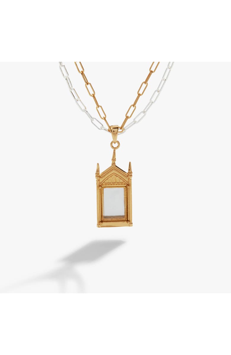 Alex and Ani Harry Potter<sup>™</sup> Mirror Of Erised Necklace, Main, color, Two Tone