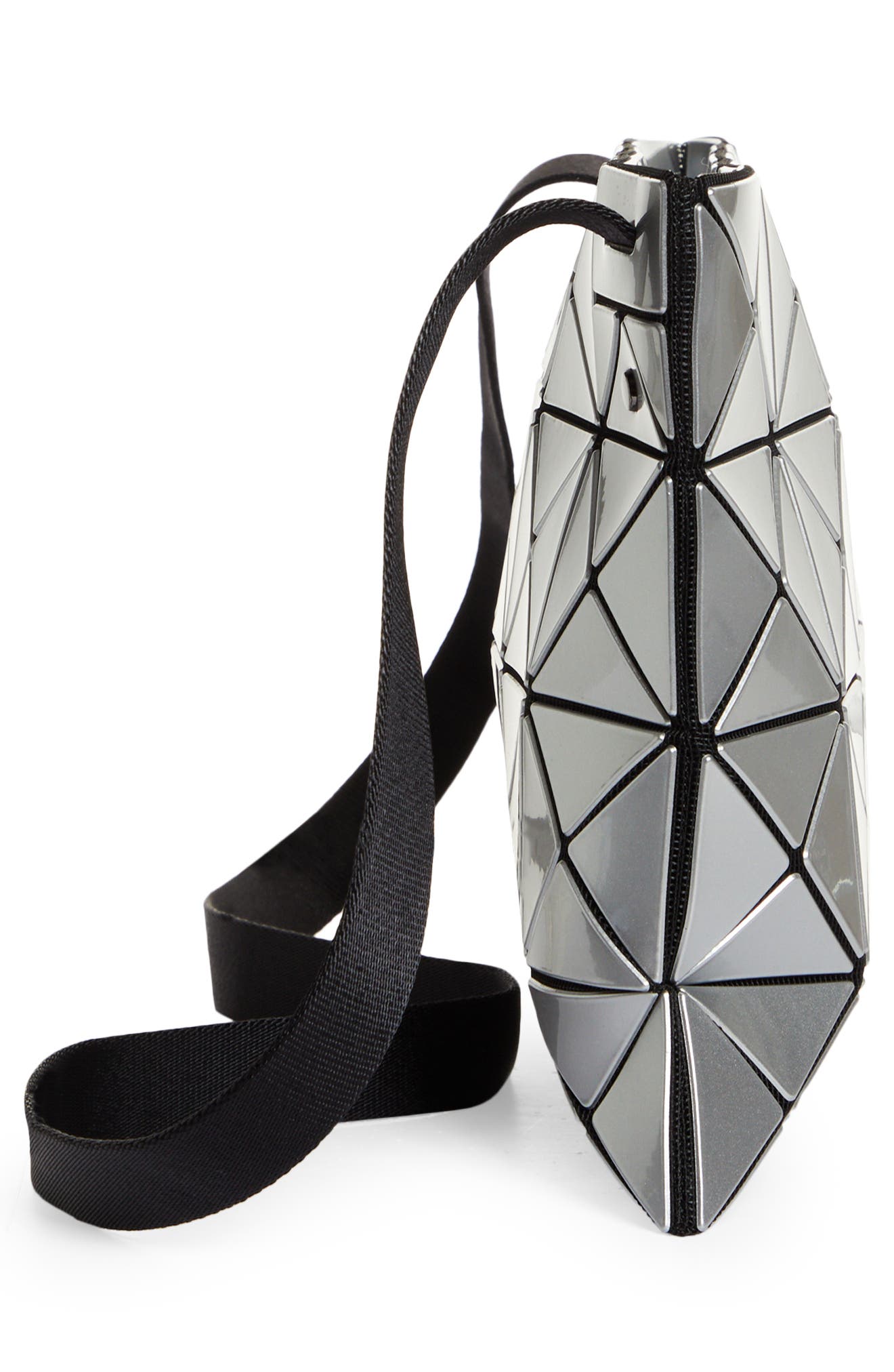 Lucent Crossbody Bag, Alternate, color, SILVER