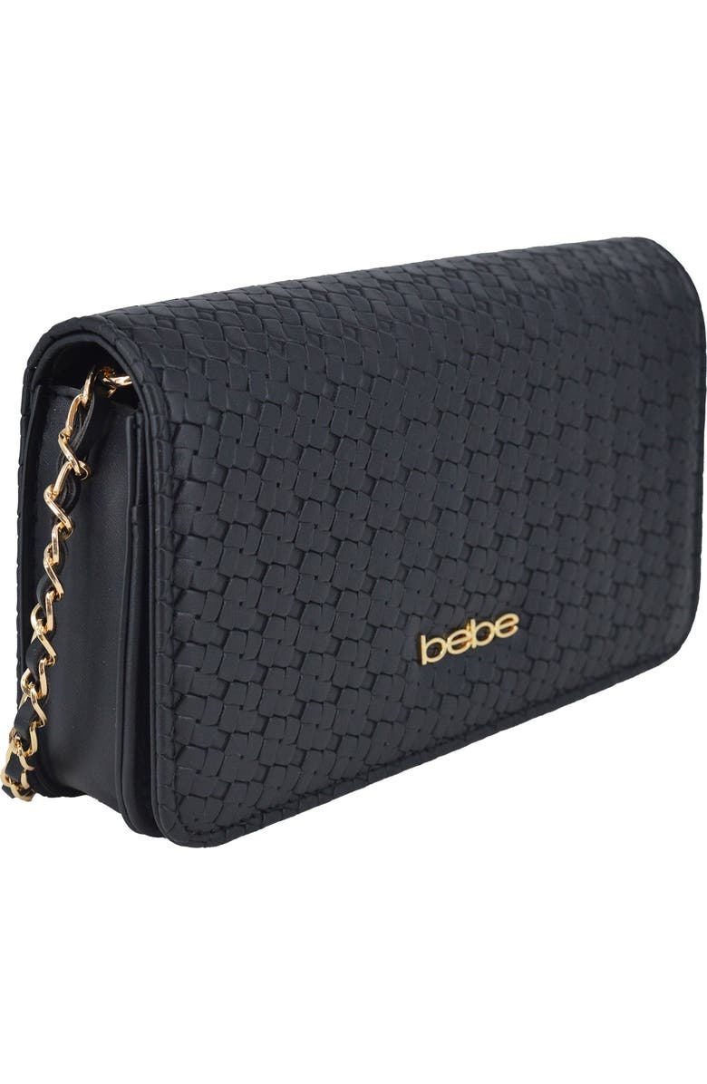 bebe Otto Crossbody Bag, Alternate, color, Black