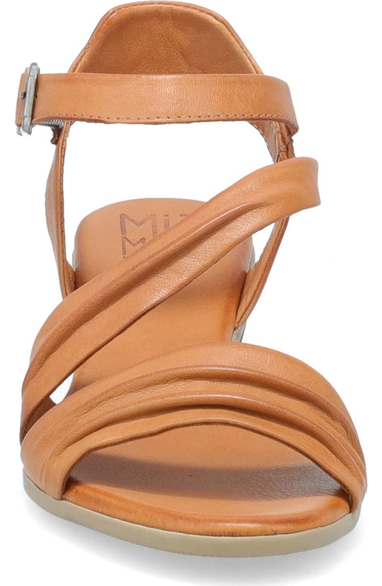 Miz Mooz Kailee Ankle Strap Sandal, Alternate, color, Brandy