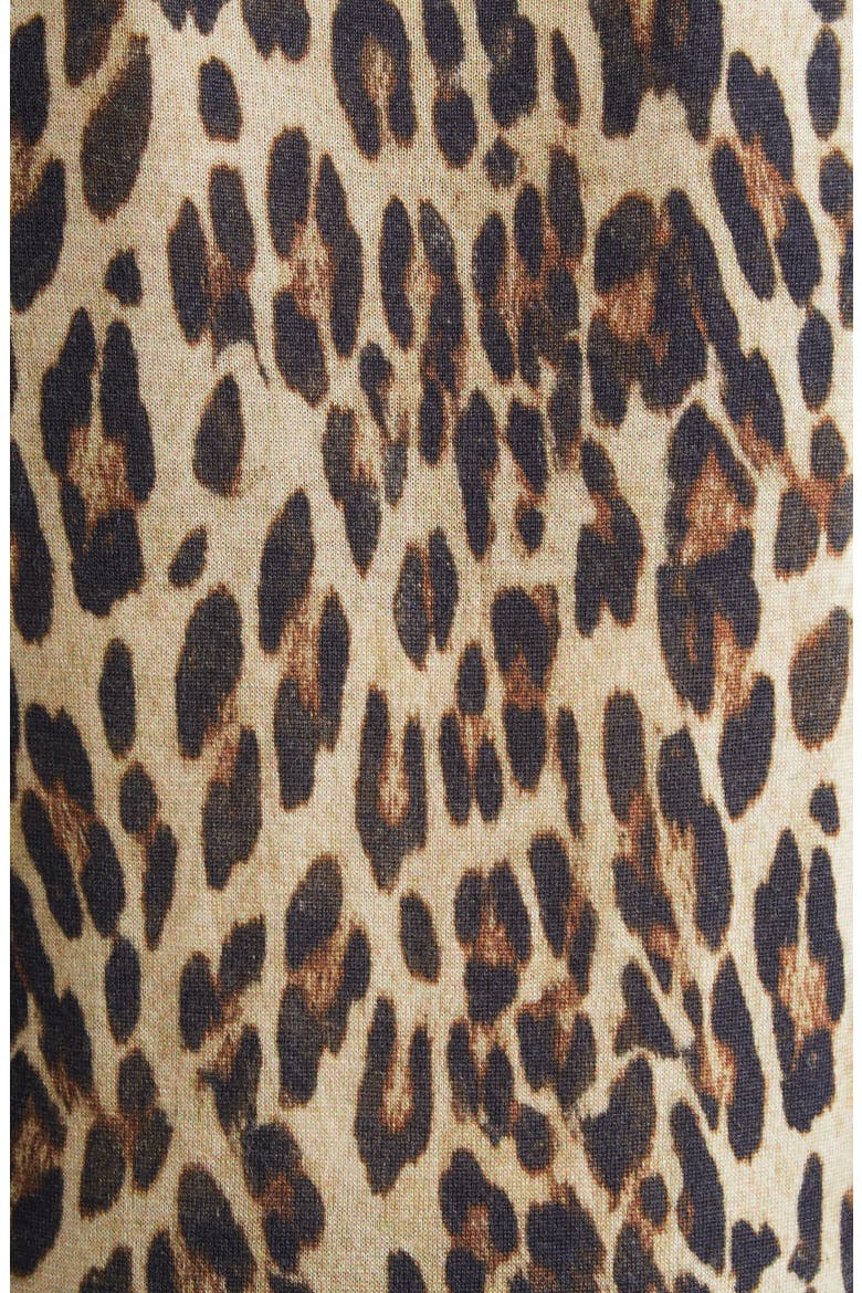 Loepard Print Wool Cardigan, Alternate, color, BRONZE LATTE MULTI