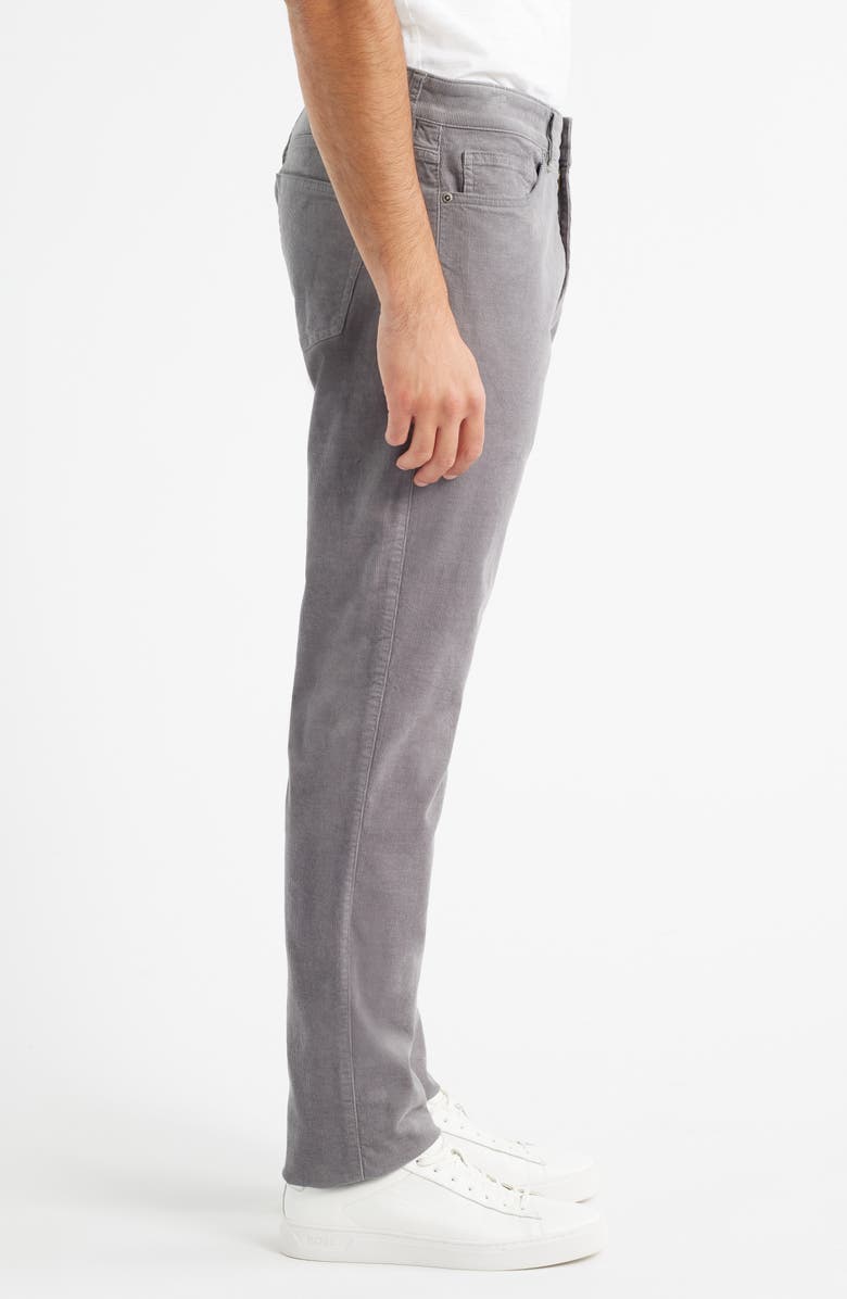 Peter Millar Superior Soft Corduroy 5-Pocket Pants, Alternate, color, Oslo Grey