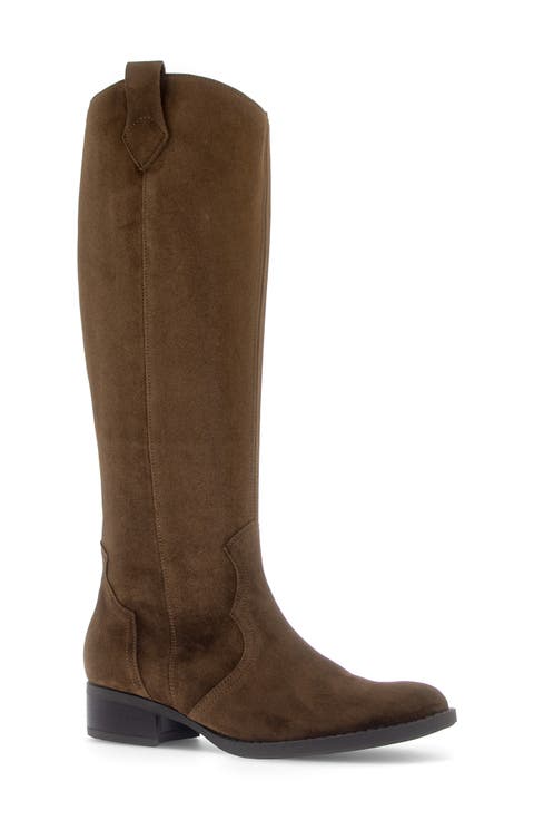 Virginia Leather Knee High Boot