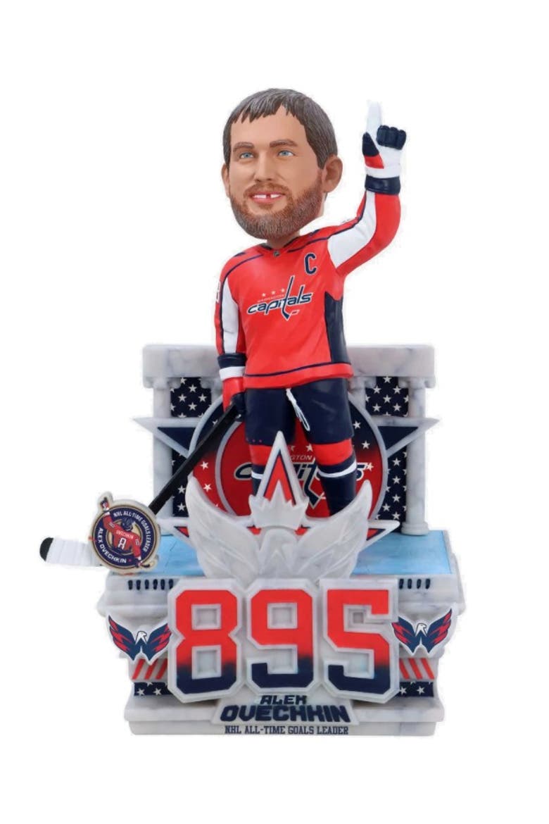Alex Ovechkin (Washington Capitals) NHL All Time Goals Leader Moment Bobblehead, Main, color, Multi-Color