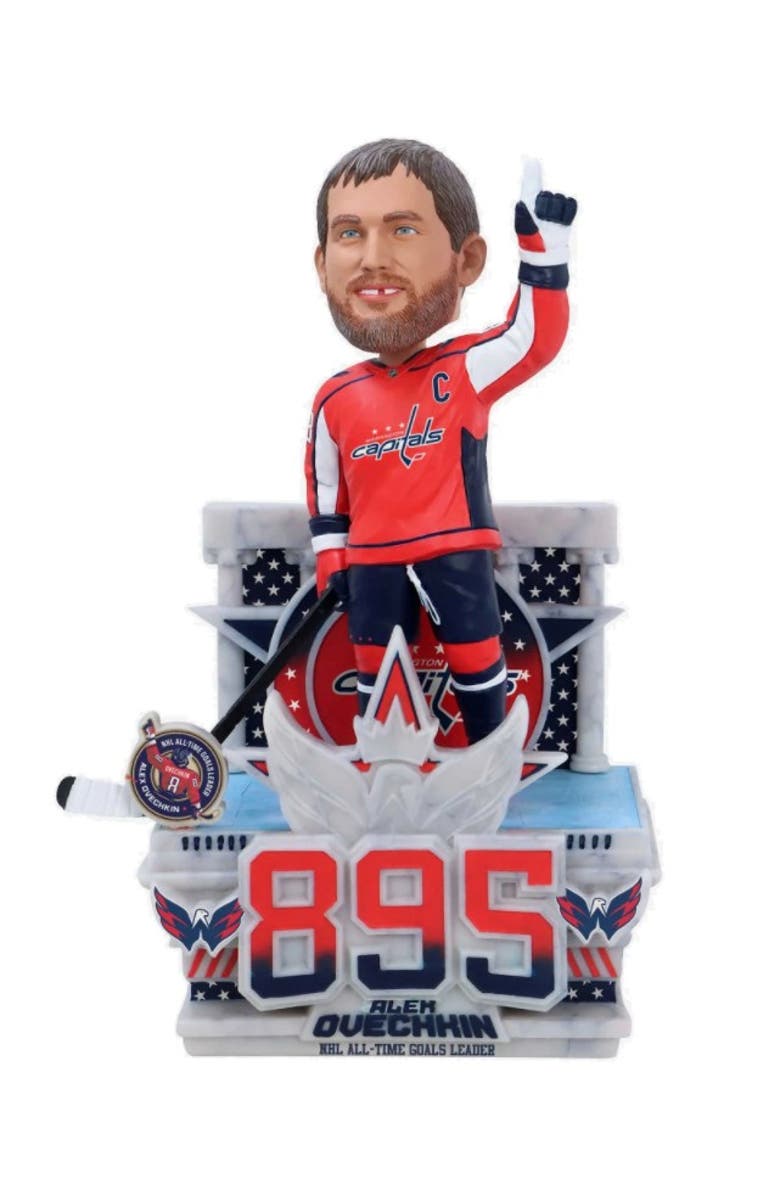 FOCO Alex Ovechkin (Washington Capitals) NHL All Time Goals Leader Moment Bobblehead, Main, color, Multi-Color