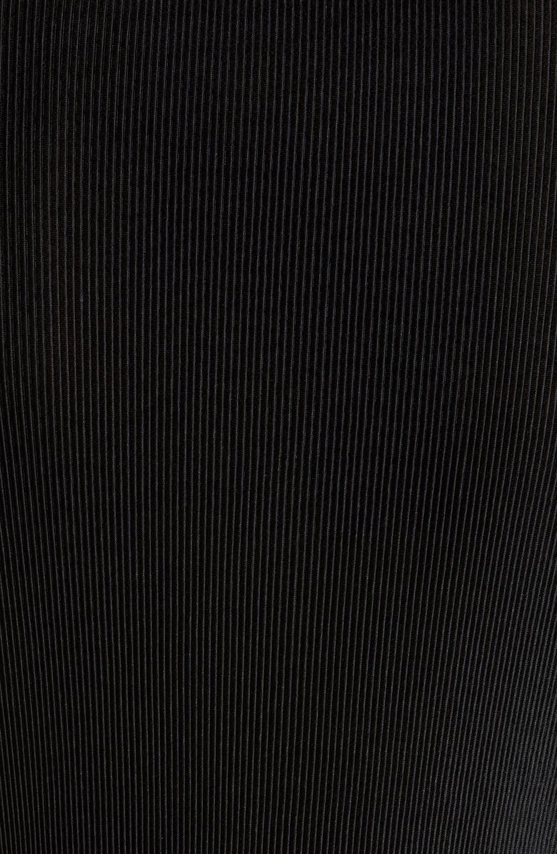 Pleats Please Issey Miyake Mist Basics Funnel Neck Top, Alternate, color, 