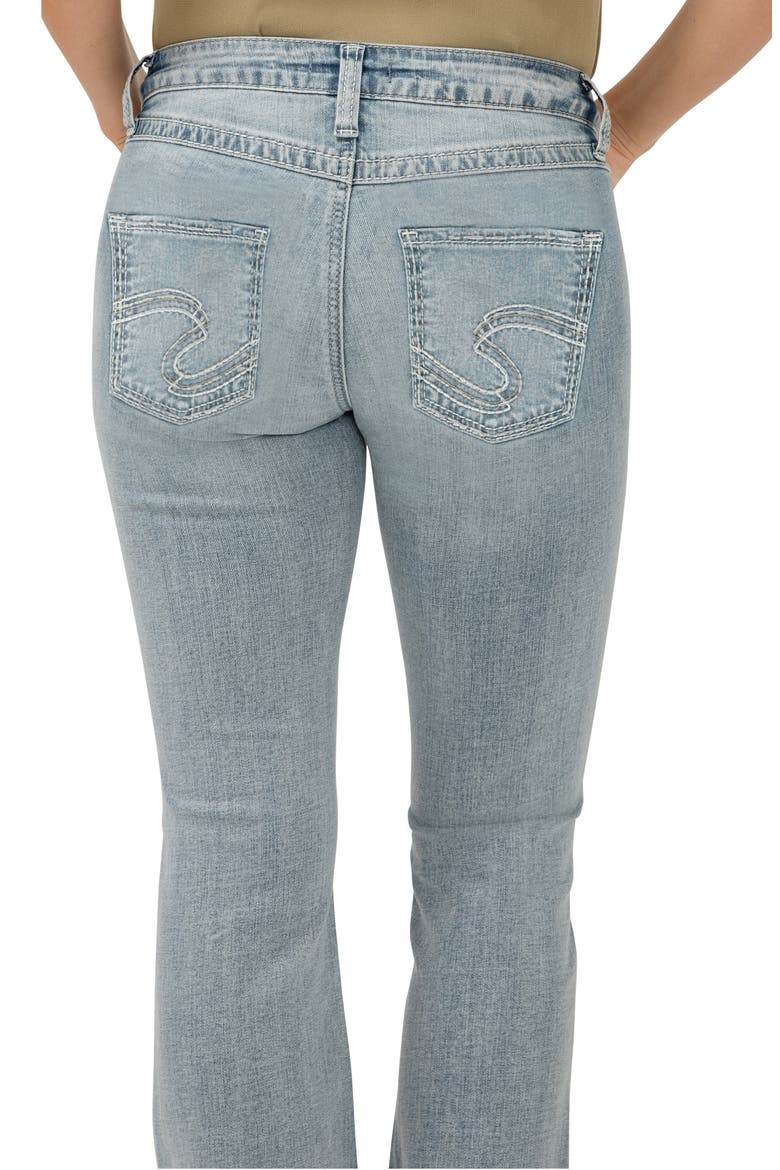 Suki Curvy Mid Rise Bootcut Jeans, Alternate, color, INDIGO