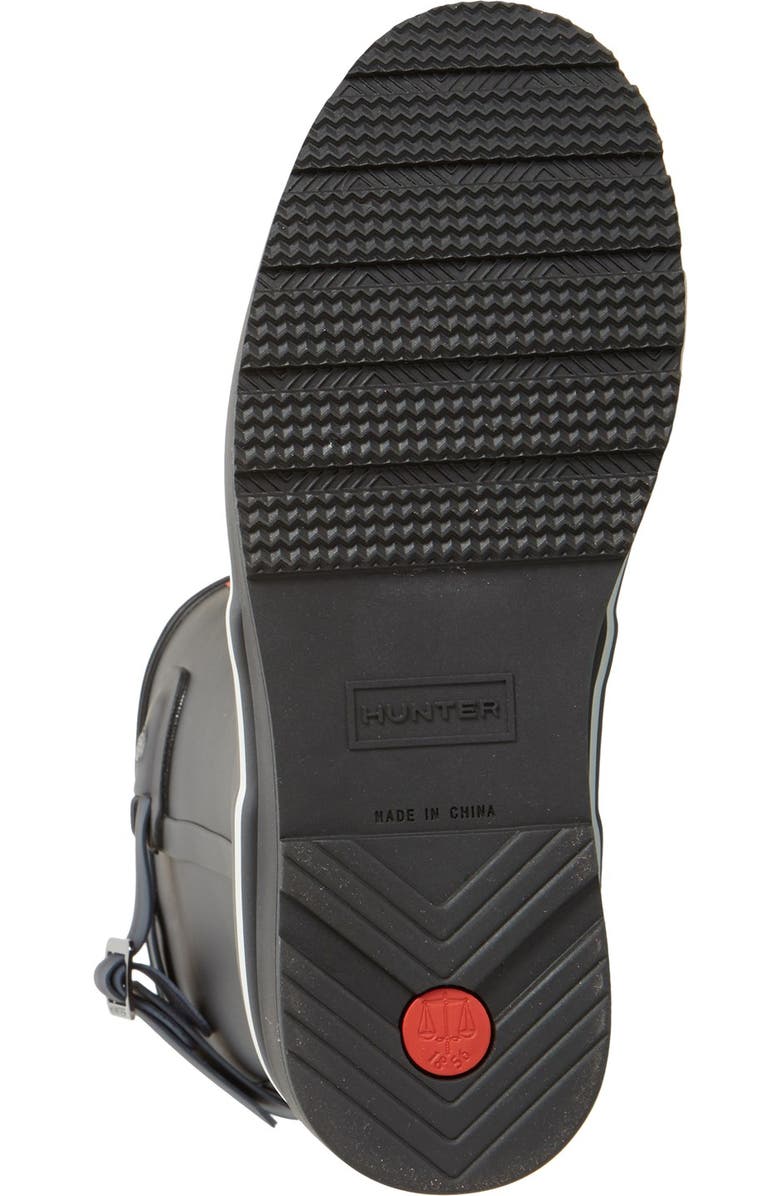 Hunter 'Original Short' Wedge Rain Boot, Alternate, color,