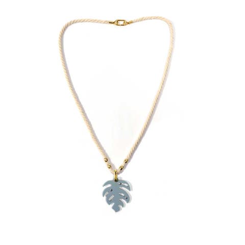 Rope Leaf Necklace