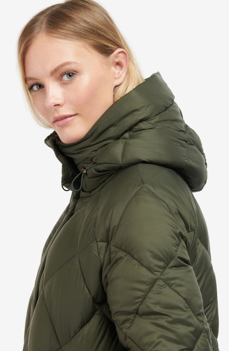 Barbour Sandyford Quilted Coat, Alternate, color, 