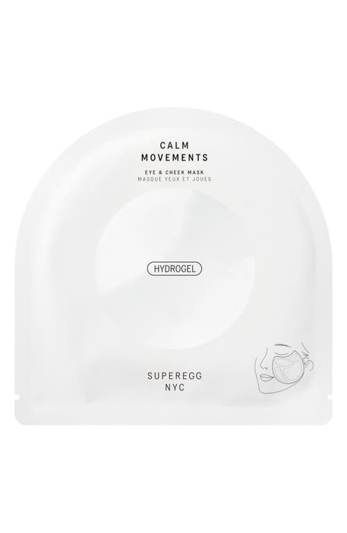 Superegg Calm Movements Eye & Cheek Mask In No Color