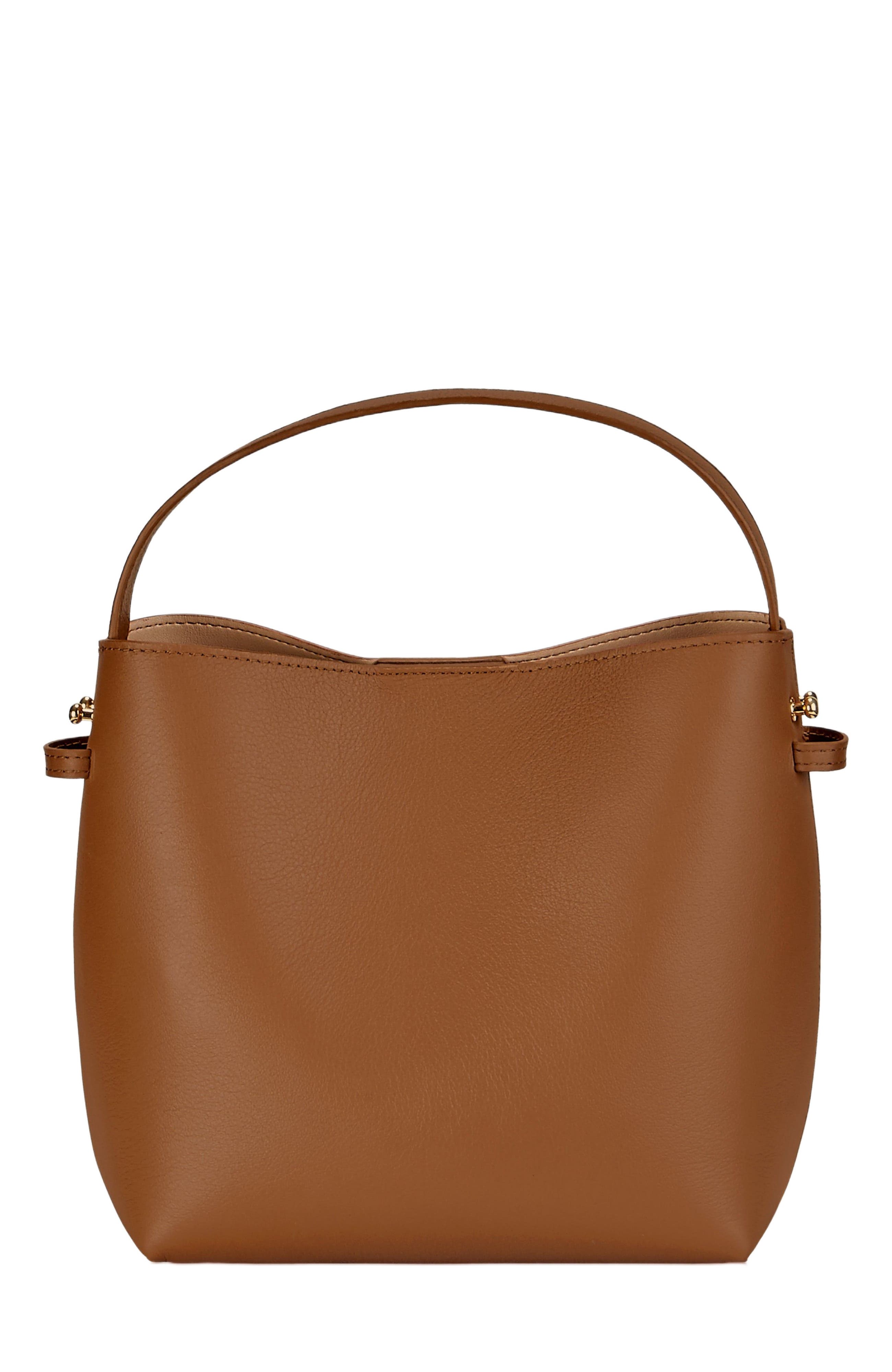 SELENA BUCKET BAG, Alternate, color, BRITISH TAN