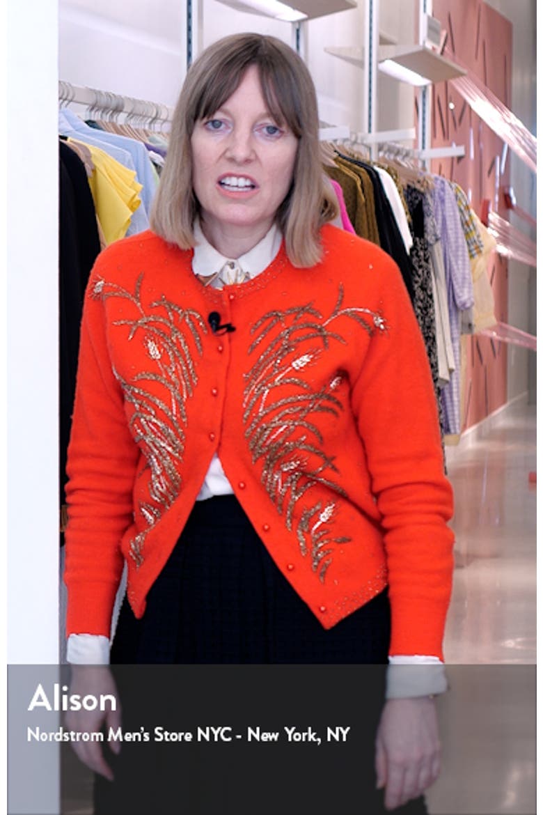 Rib Sleeve Alpaca & Wool Wrap Coat video