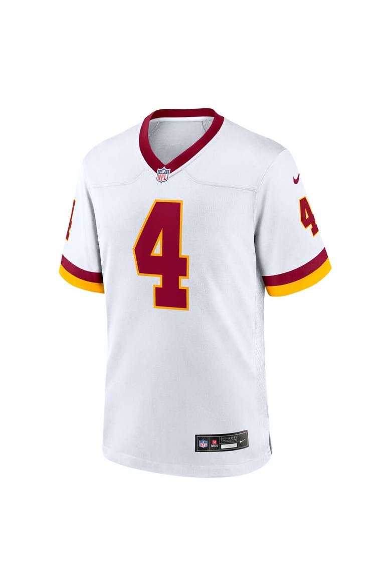 Men's Nike Frankie Luvu White Washington Commanders Game Super Bowl Era Jersey, Alternate, color, White