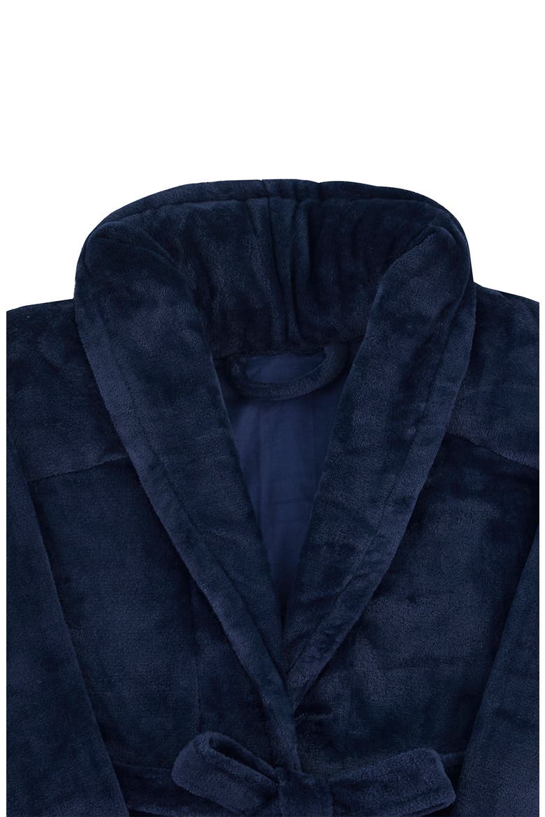 Sutton Home Machine Washable Weighted Robe 5 lb - Navy - Small/Medium, Alternate, color, NAVY