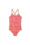  Pink/Orange Tropical Floral
