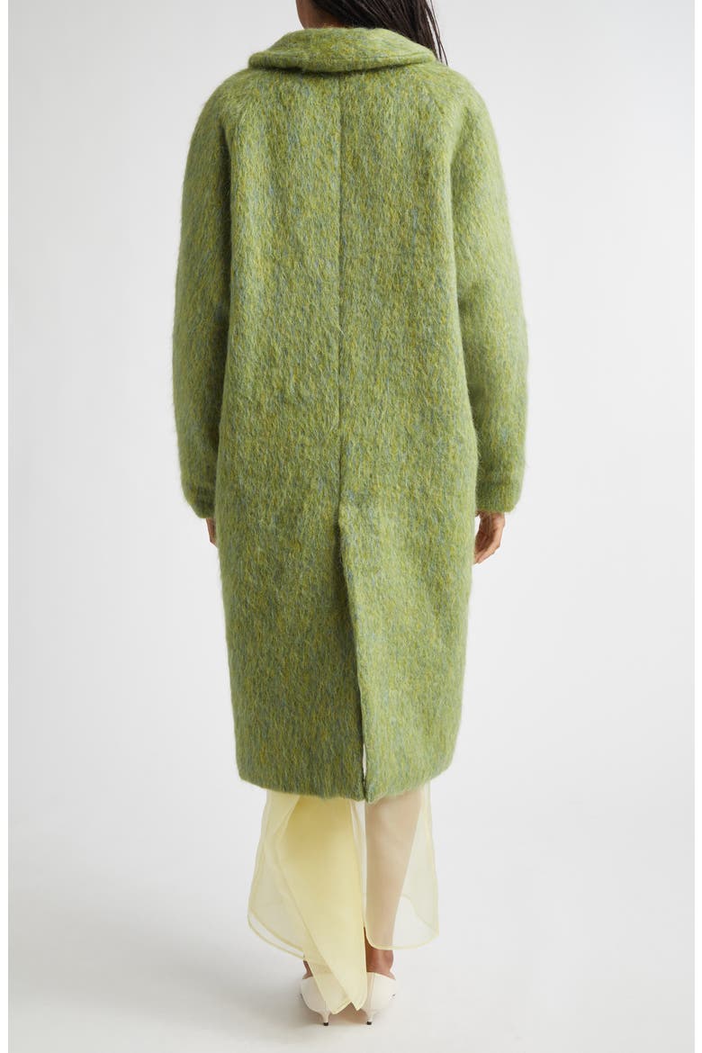 Frederico Wool, Mohair & Alpaca Blend Coat, Alternate, color, APPLE