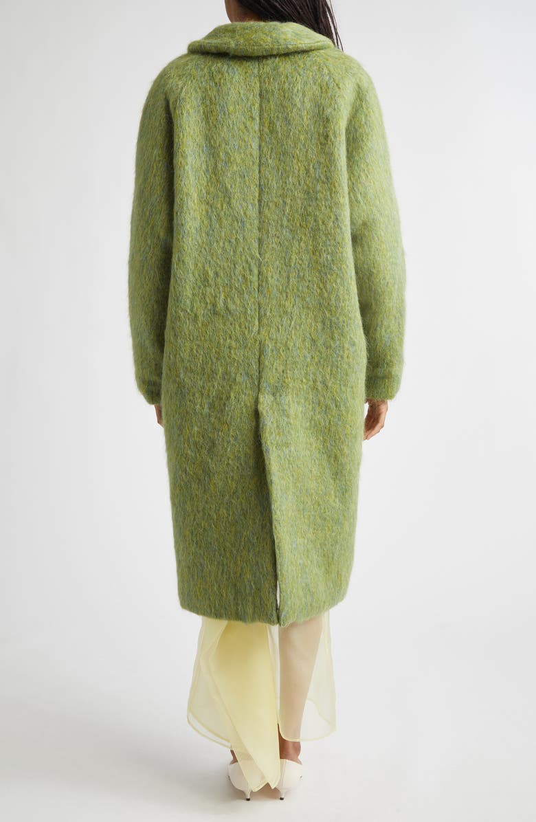ZANKOV Frederico Wool, Mohair & Alpaca Blend Coat, Alternate, color, Apple