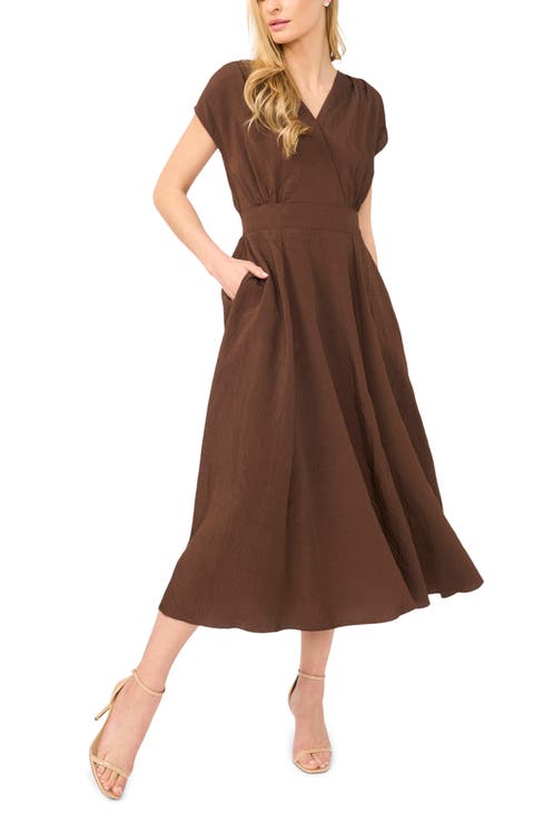 Dolman Sleeve Maxi Dress