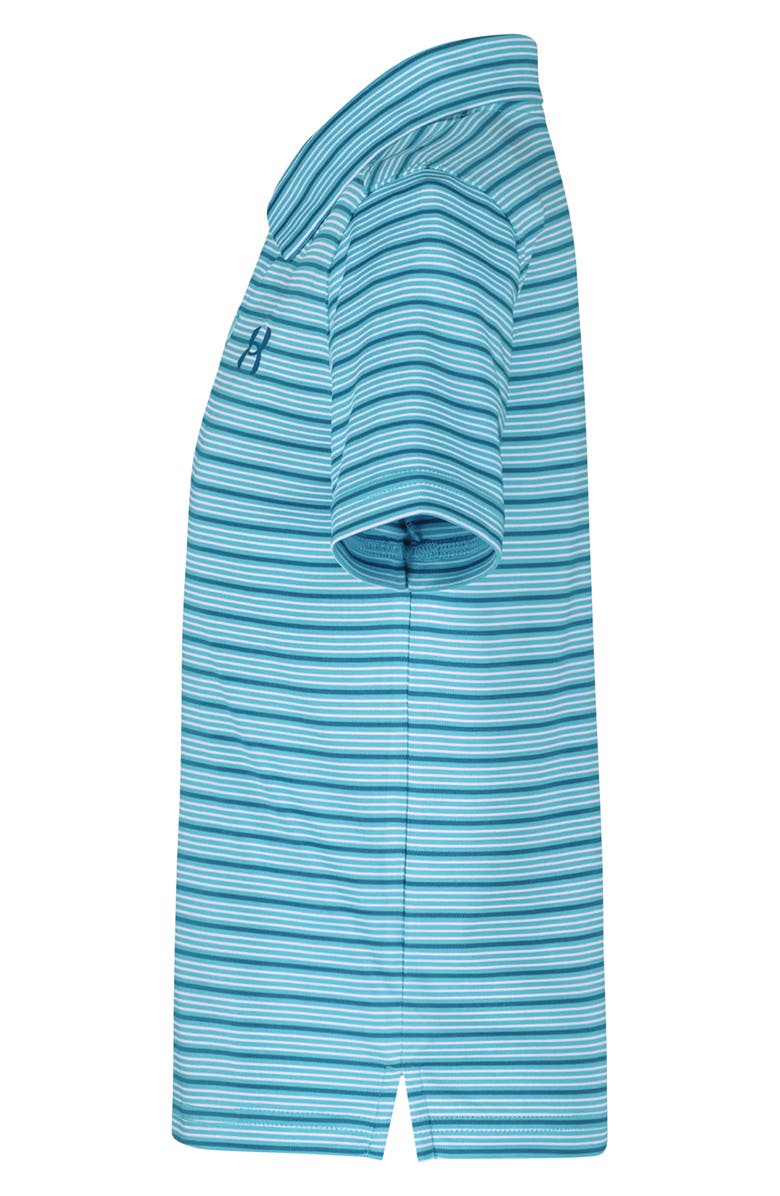 Under Armour Kids' Matchplay Stripe Polo, Alternate, color, Fresco Blue