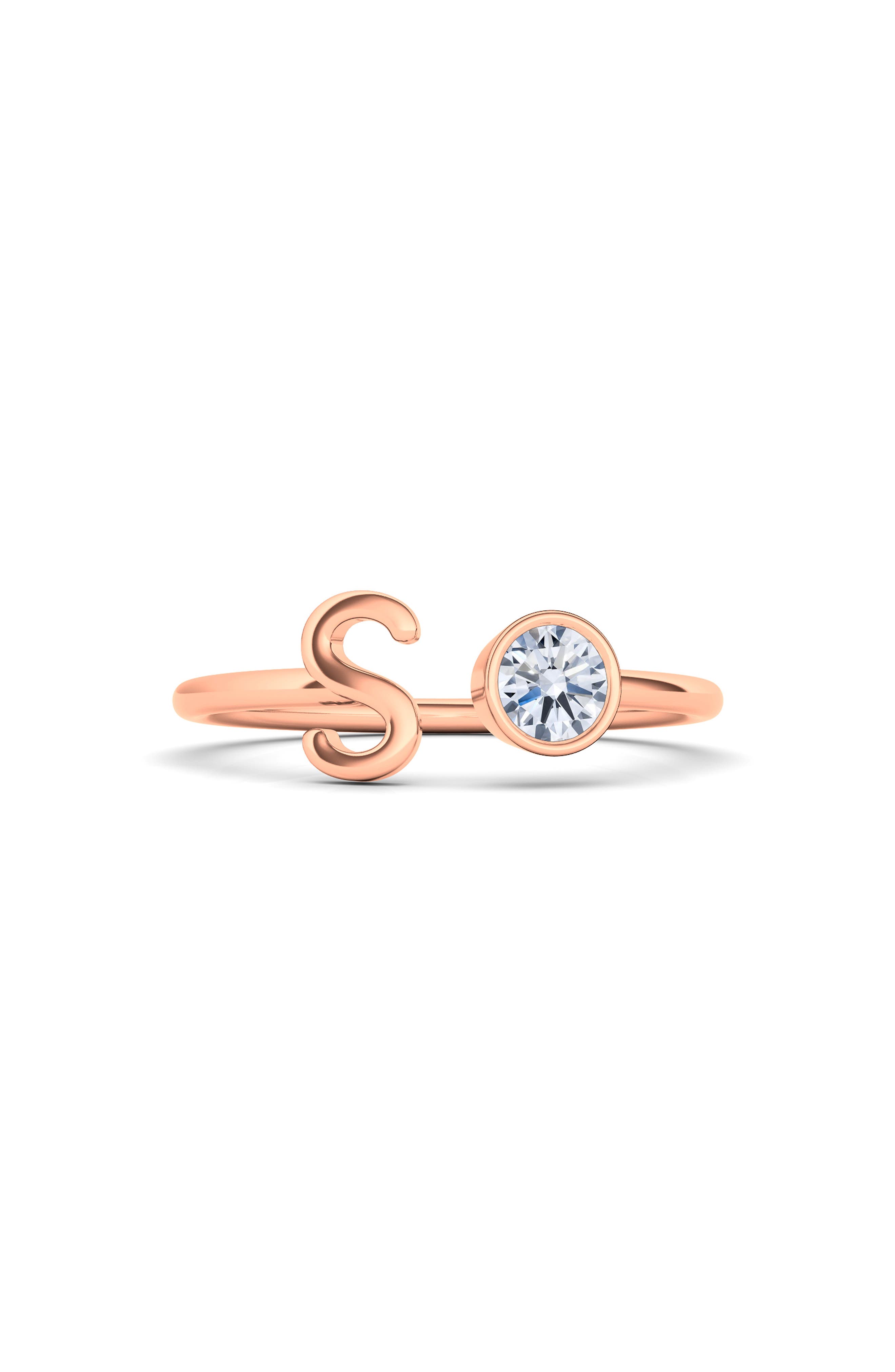 18K ROSE GOLD - S