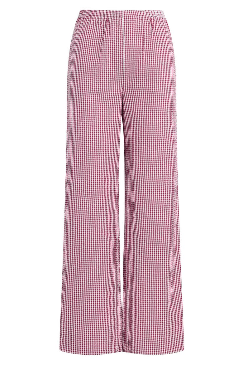The Everything Straight Leg Pants, Alternate, color, RASPBERRY/ WHITE