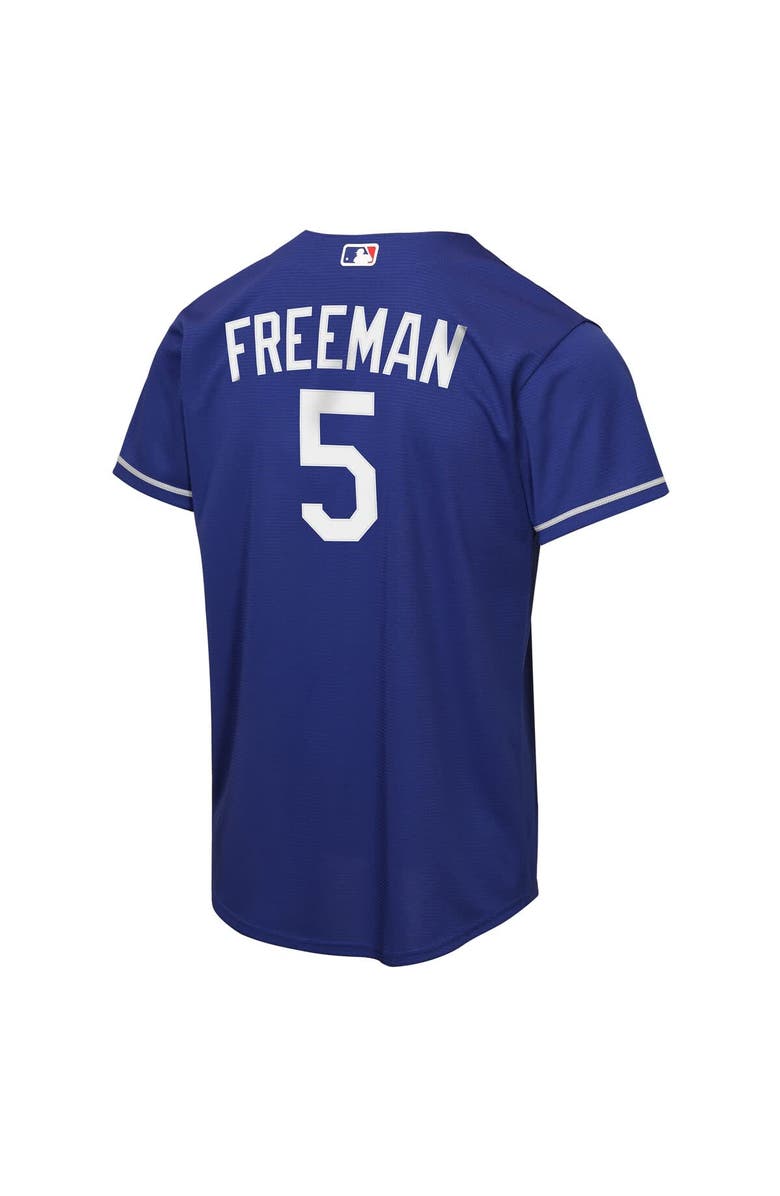 Nike Youth Nike Freddie Freeman Royal Los Angeles Dodgers Alternate Replica Jersey, Alternate, color, Royal