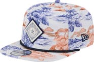 New Era Men's New Era White Houston Astros Printed Island Golfer Snapback Hat