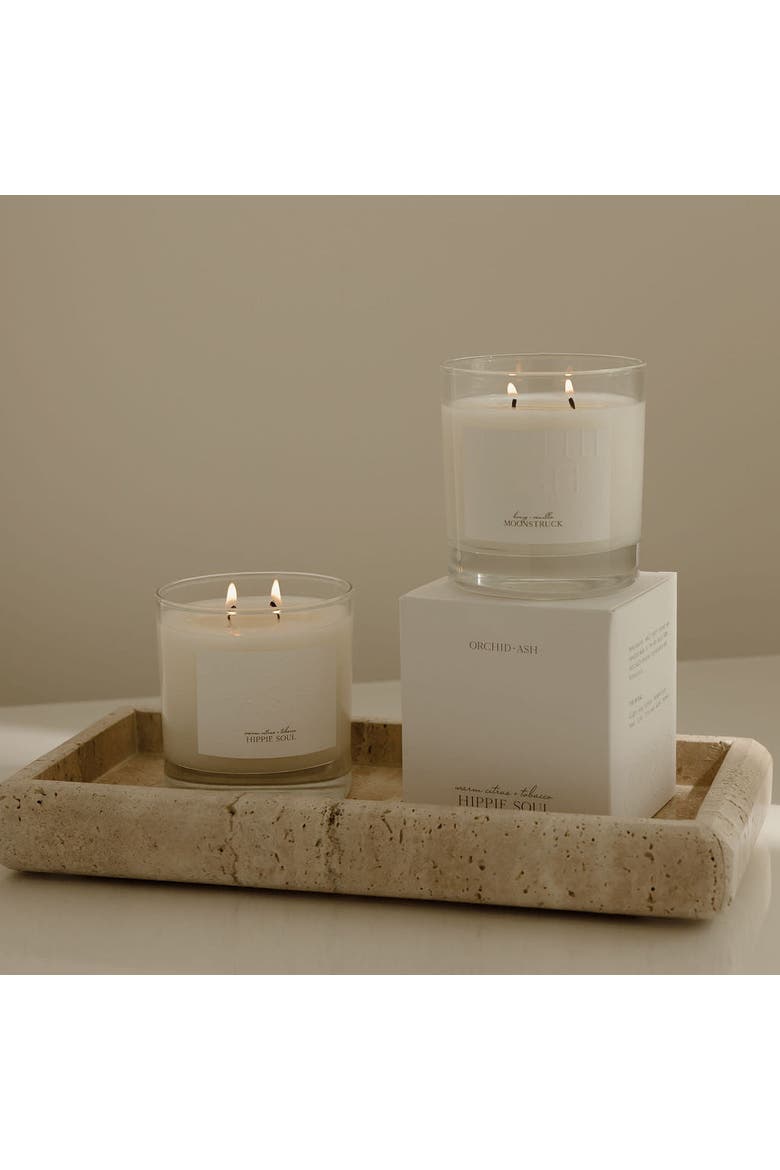 Hippie Soul Natural Candle - Warm Citrus + Tobacco, Alternate, color, None