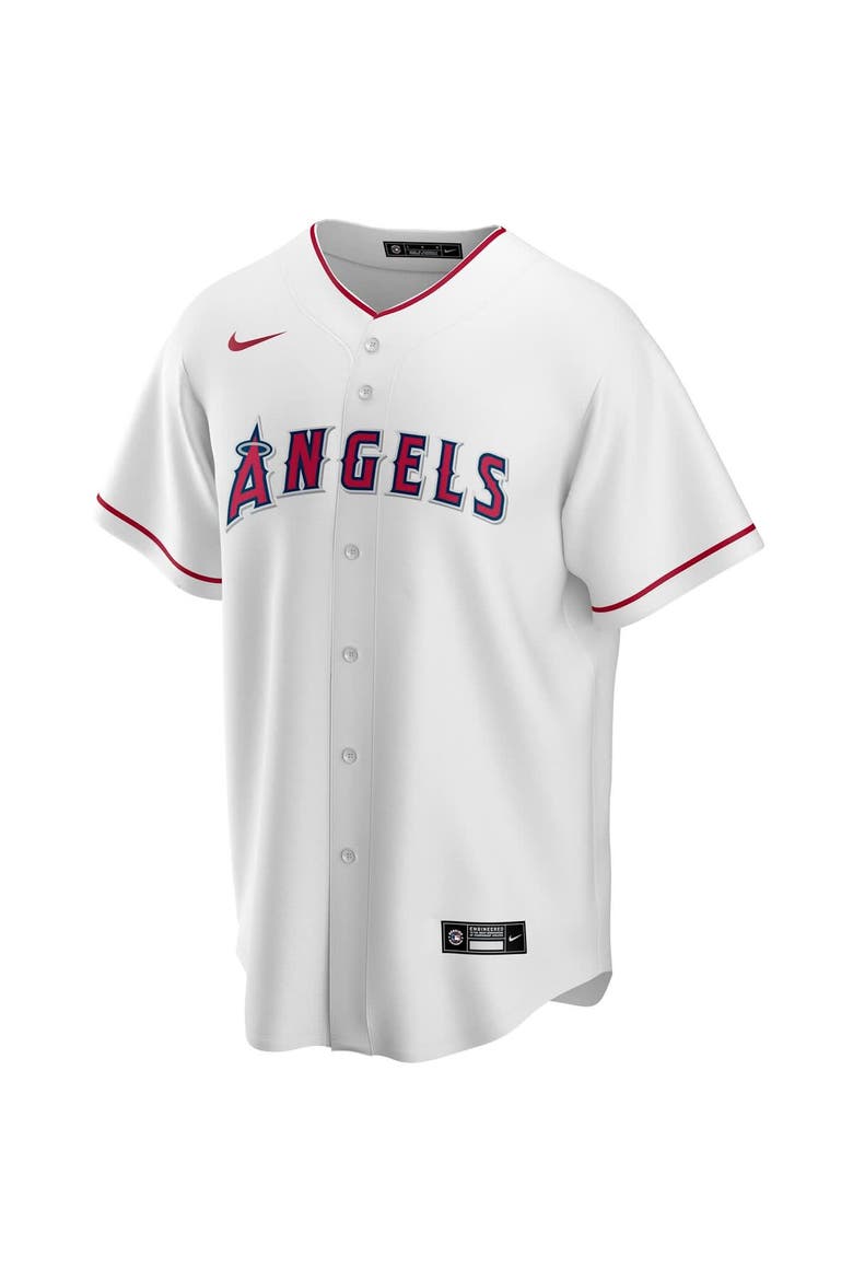 Youth Nike Mike Trout White Los Angeles Angels Alternate Replica Player Jersey, Alternate, color, White