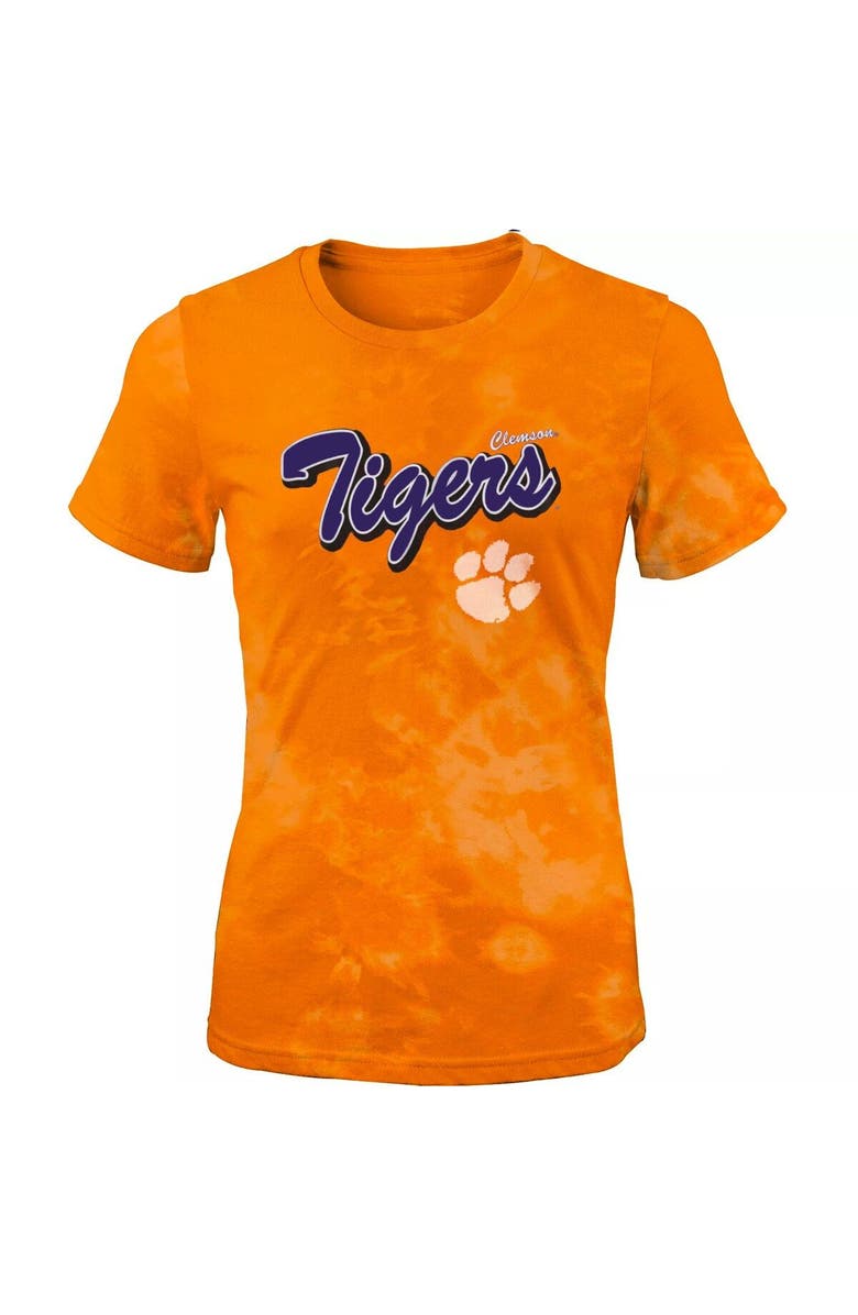 Outerstuff Youth Orange Clemson Tigers Dream Team T-Shirt, Main, color, 