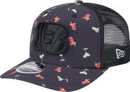 New Era Men's New Era  Navy/Black Cincinnati Bengals Adventure Drinks Pattern 9SEVENTY Stretch-Snap Hat