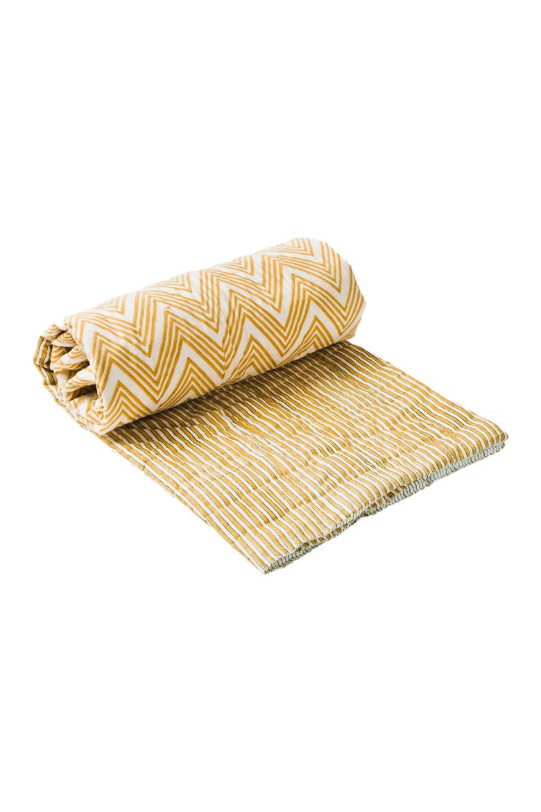 Sundown Cotton Handcrafted Throw, Main, color, Multi