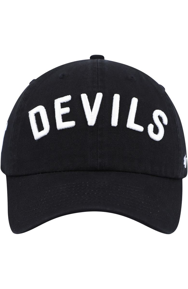 '47 Men's '47 Black New Jersey Devils Clean Up Adjustable Hat, Alternate, color,