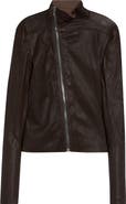Rick Owens Gary Leather Moto Jacket