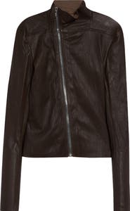 Rick Owens Gary Leather Moto Jacket