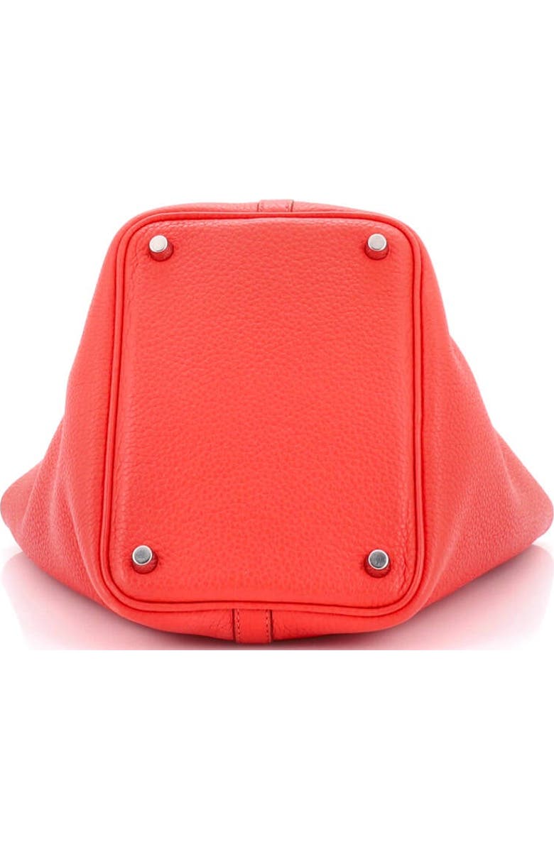 Pre-Owned Hermes Picotin Lock Bag Clemence PM, Alternate, color, Rouge Pivoine