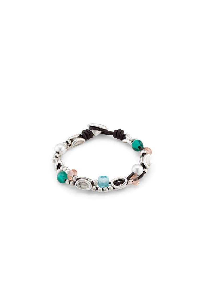 Starlit Glow Bracelet, Main, color, Silver
