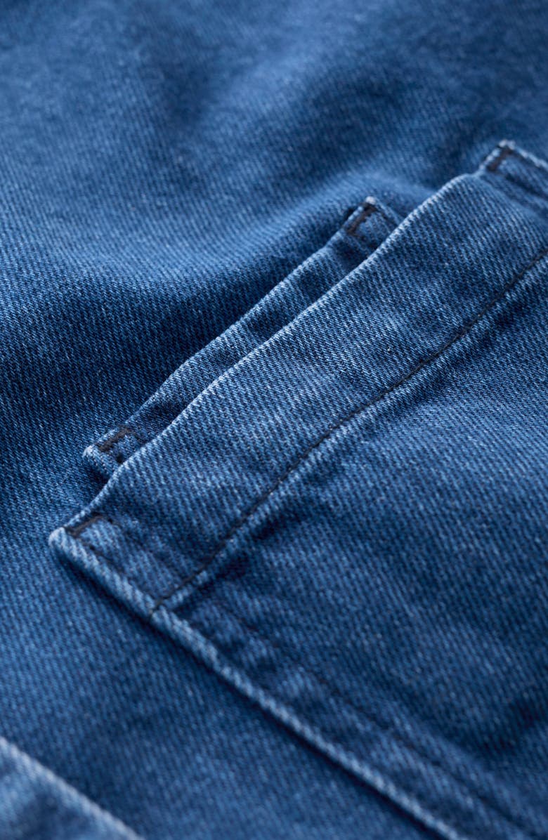 Seasalt Cornwall Reading Rocks Denim Jacket, Alternate, color, Mid Wash High Twist