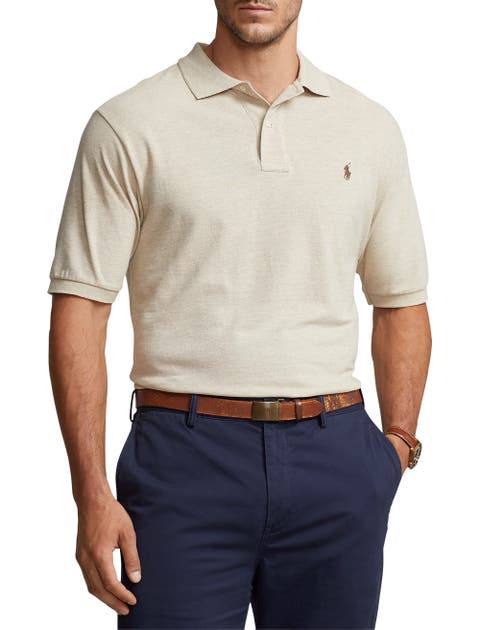 Big & Tall Mesh Polo Shirt