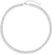 NORDSTROM RACK Cubic Zirconia Tennis Necklace