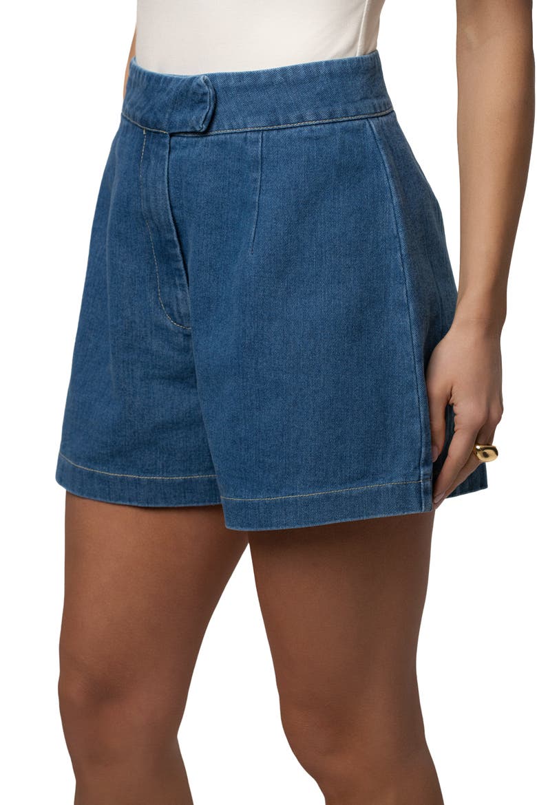 City Stroll Denim Shorts, Alternate, color, Medium Wash