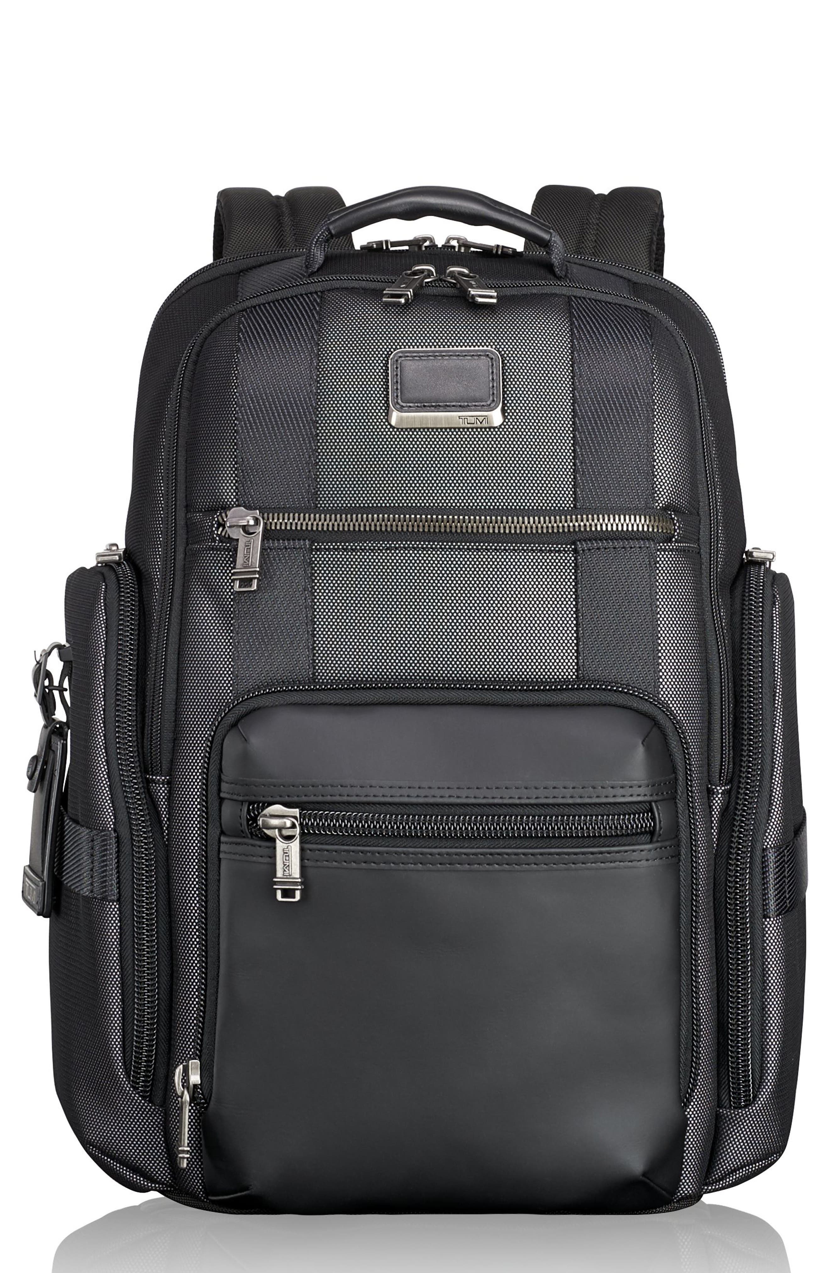 TUMI Alpha Bravo - Sheppard Deluxe Backpack, Main, color, 
