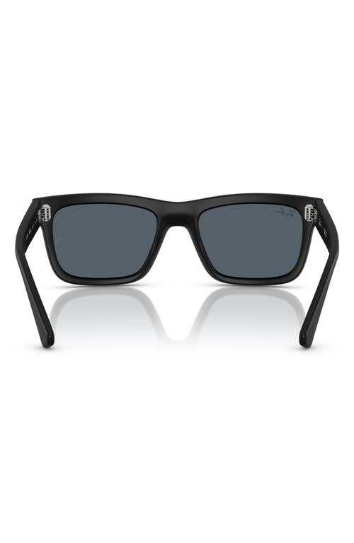 Shop Ray Ban Ray-ban Kids' 49mm Rectangular Sunglasses In Matte Black