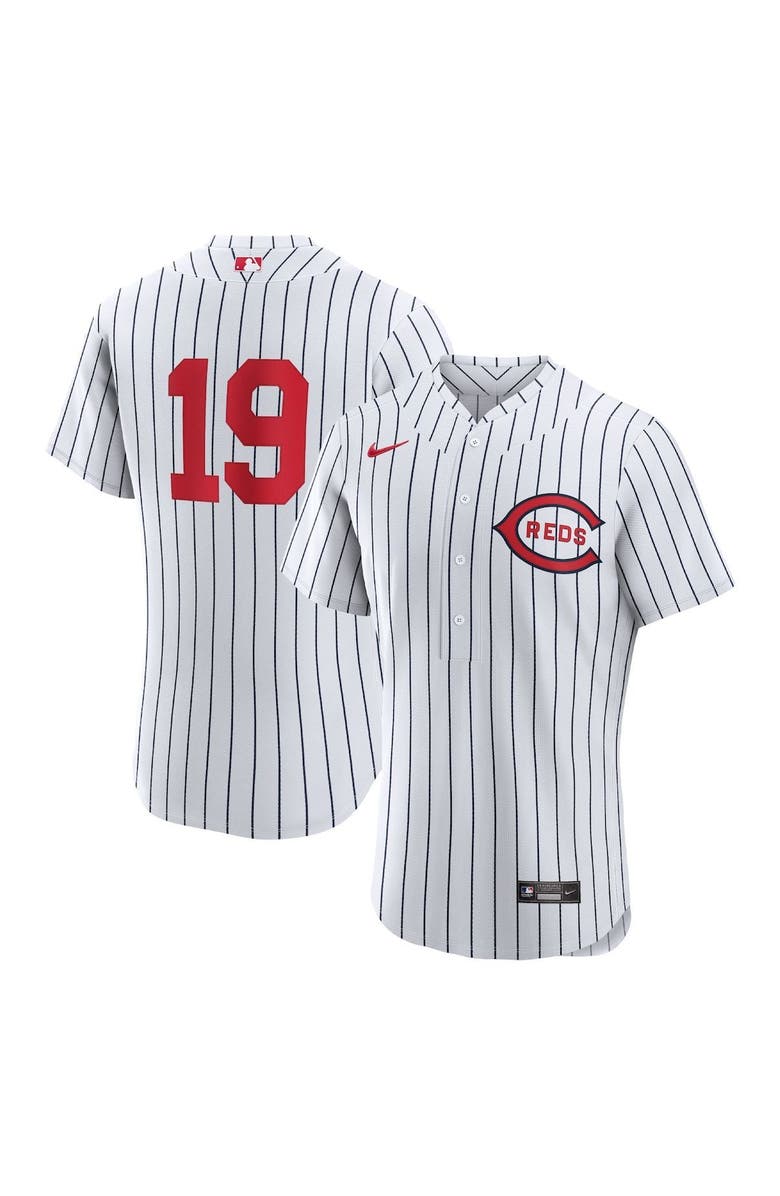 Nike Men's Nike Joey Votto White Cincinnati Reds 2022 MLB at Field of Dreams Game Authentic Player Jersey, Main, color, 