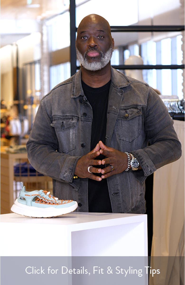 Uneek Hiking Platform Sneaker Sandal, sales video thumbnail