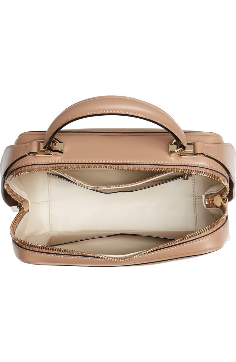 Valextra Medium Serie Leather Top Handle Bag, Alternate, color,