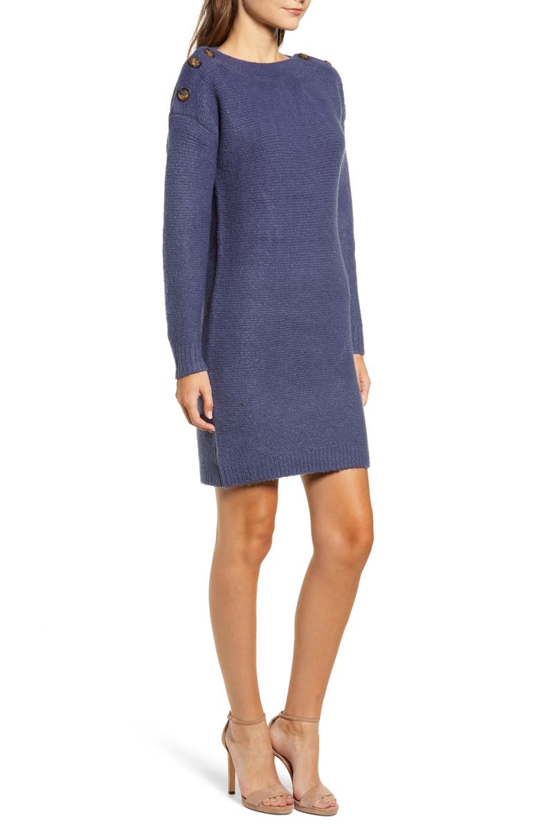 CHRISELLE LIM COLLECTION Chriselle Lim Sawyer Sweater Dress, Alternate, color,