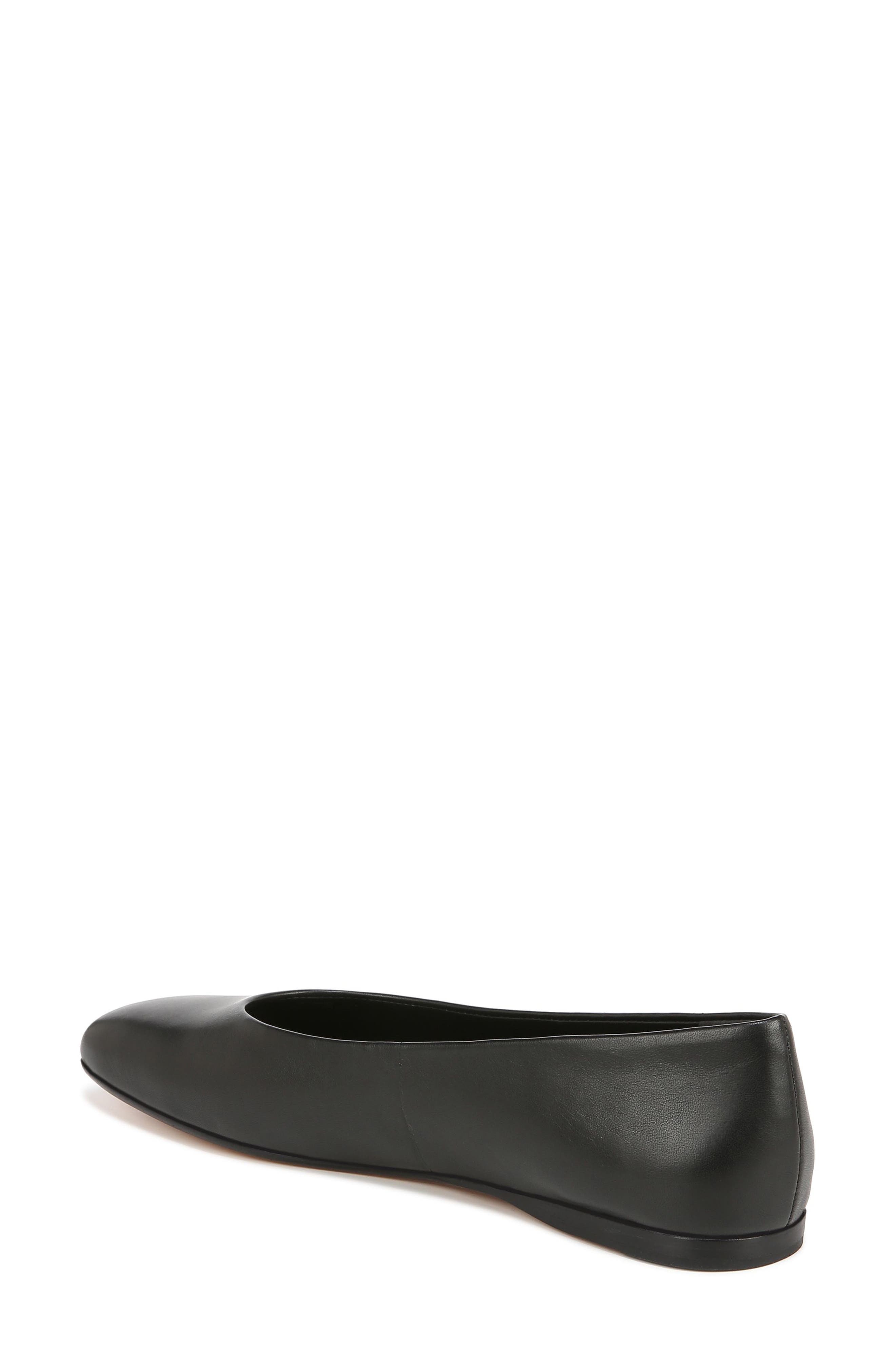 Leah Ballet Flat, Alternate, color, BLACK