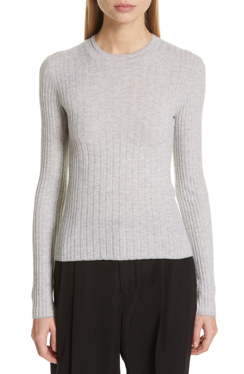 Vince Mixed Rib Stitch Sweater, Main, color, 